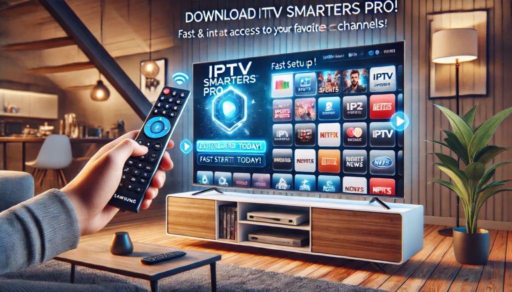 Download IPTV Smarters Pro for Samsung TV