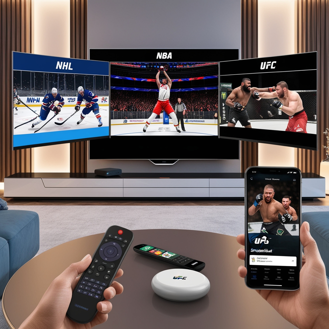 Watch Live NHL, NBA, and UFC on StreamEast